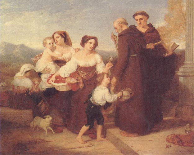 Charles Lock Eastlake The Salutation to the Aged Friar